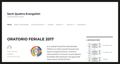 Desktop Screenshot of parrocchieinsieme.org